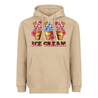 Mushroom floral ice cream Heavyweight Hoodie - AdoDesignShop
