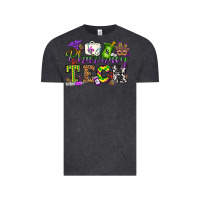 Vintage Black mardi gras pharmacy tech Vintage Tee - OliviaCreatesArt
