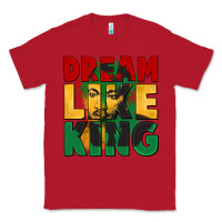 Red dream like king martin luther Classic Tee - CowGirlArtShop