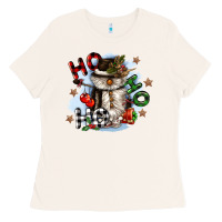 Bone ho ho ho snowman gnome Ladies Tee - CowGirlArtShop