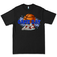 Black game day basketball Premium Tee - HowdyJamesFarm