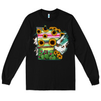 Black Minnesota State Map Long Sleeve Tee - RanaPortraitStore
