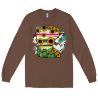 Chestnut Minnesota State Map Long Sleeve Tee - RanaPortraitStore
