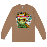 Toasted Coconut Minnesota State Map Long Sleeve Tee - RanaPortraitStore