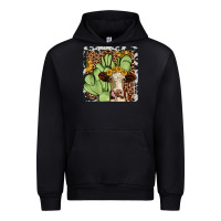 Black cactus hereford coaster Urban Hoodie - JahusDesignShop