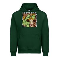 Forest Green cactus hereford coaster Urban Hoodie - JahusDesignShop