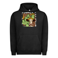 Pigment Black cactus hereford coaster Urban Hoodie - JahusDesignShop