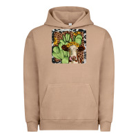Cactus Hereford Coaster Urban Hoodie | Teevron