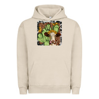 Pigment French Oak cactus hereford coaster Urban Hoodie - JahusDesignShop