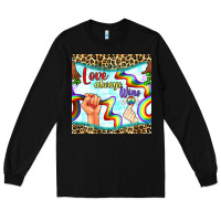 Black Pride lgbtq love always wins peace gender symbol Long Sleeve Tee - BundleAndBundleShop