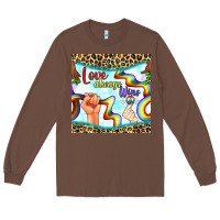 Chestnut Pride lgbtq love always wins peace gender symbol Long Sleeve Tee - BundleAndBundleShop
