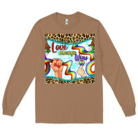 Toasted Coconut Pride lgbtq love always wins peace gender symbol Long Sleeve Tee - BundleAndBundleShop