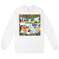 White Pride lgbtq love always wins peace gender symbol Long Sleeve Tee - BundleAndBundleShop