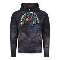 Cloud Black Autism Awareness rainbow Vintage Hoodie - FaDigitalArtStudio
