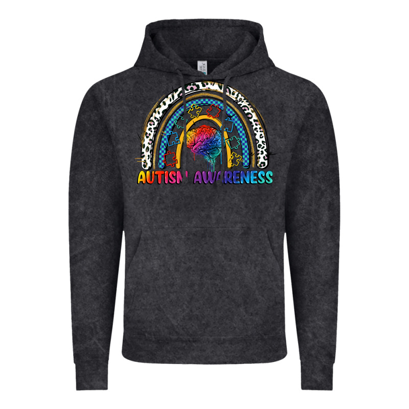 Autism Awareness Rainbow Vintage Hoodie by FaDigitalArtStudio | Teevron