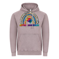 Vintage Zinc Autism Awareness rainbow Vintage Hoodie - FaDigitalArtStudio