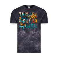 Cloud Black this is how i fight my battles Vintage Tee - OliviaCreatesArt