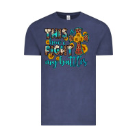 Vintage Denim this is how i fight my battles Vintage Tee - OliviaCreatesArt