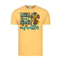 Vintage Mustard this is how i fight my battles Vintage Tee - OliviaCreatesArt
