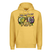Antique Gold mardi gras dude Premium Hoodie - SublimationCraftShop