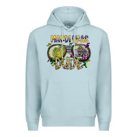 Blue Mist mardi gras dude Premium Hoodie - SublimationCraftShop