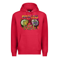 Cardinal mardi gras dude Premium Hoodie - SublimationCraftShop