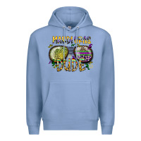 Colony Blue mardi gras dude Premium Hoodie - SublimationCraftShop