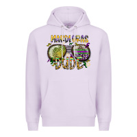 Lilac mardi gras dude Premium Hoodie - SublimationCraftShop