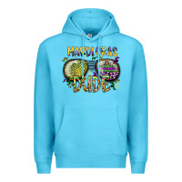 Ocean Blue mardi gras dude Premium Hoodie - SublimationCraftShop