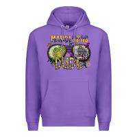 Purple mardi gras dude Premium Hoodie - SublimationCraftShop