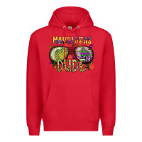 Red mardi gras dude Premium Hoodie - SublimationCraftShop