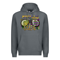 Rock mardi gras dude Premium Hoodie - SublimationCraftShop
