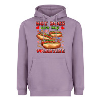 Lavender hot dogs are my valentine Heavyweight Hoodie - AdoDesignShop