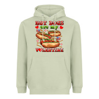 Matcha hot dogs are my valentine Heavyweight Hoodie - AdoDesignShop