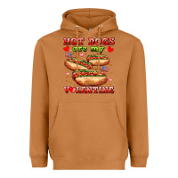 Meerkat hot dogs are my valentine Heavyweight Hoodie - AdoDesignShop