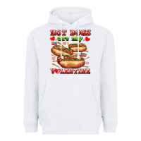 White hot dogs are my valentine Heavyweight Hoodie - AdoDesignShop