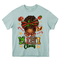 Arona mimi claus afro messy bun Heavy Core Tee - texasbilliewilder
