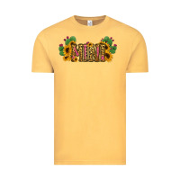 Vintage Mustard Cactus Leopard Sunflower Mama and Mini Set Vintage Tee - Jasminsmagicworld
