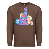 Chestnut easter bunny wıth easter eggs Premium Sweatshirt - AdoDesignShop