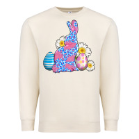 Sandshell easter bunny wıth easter eggs Premium Sweatshirt - AdoDesignShop