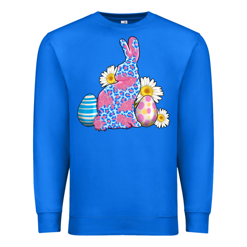 Easter Bunny Wıth Easter Eggs Premium Sweatshirt by AdoDesignShop | Teevron