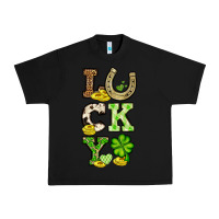 Black St. Patrick's Western lucky Urban Heavy Tee - OliviaCreatesArt