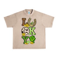French Oak St. Patrick's Western lucky Urban Heavy Tee - OliviaCreatesArt
