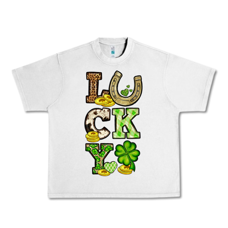 St. Patrick's Western Lucky Urban Heavy Tee by OliviaCreatesArt | Teevron