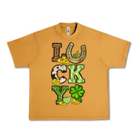 Peanut Butter St. Patrick's Western lucky Urban Heavy Tee - OliviaCreatesArt