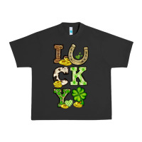 Pigment Black St. Patrick's Western lucky Urban Heavy Tee - OliviaCreatesArt