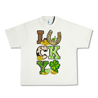 Pistachio St. Patrick's Western lucky Urban Heavy Tee - OliviaCreatesArt