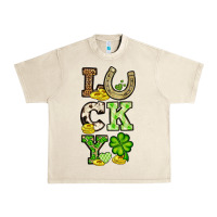 Sandshell St. Patrick's Western lucky Urban Heavy Tee - OliviaCreatesArt