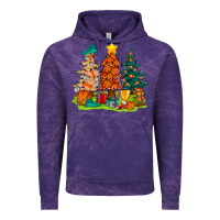 Cloud Purple christmas basketball trees bbs Vintage Hoodie - BundleAndBundleShop