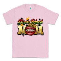 Bubblegum Pink black mom Classic Tee - CowGirlArtShop